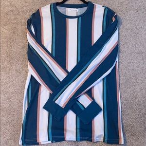 Men’s PacSun Vertical Stripe Long Sleeve T-Shirt